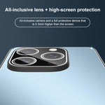 Custodia per telefono Golden Shield in metallo satinato con lente effetto pellicola., For iPhone 14 Pro Max, For iPhone 13 Pro Max, For iPhone 13 Pro, For iPhone 13