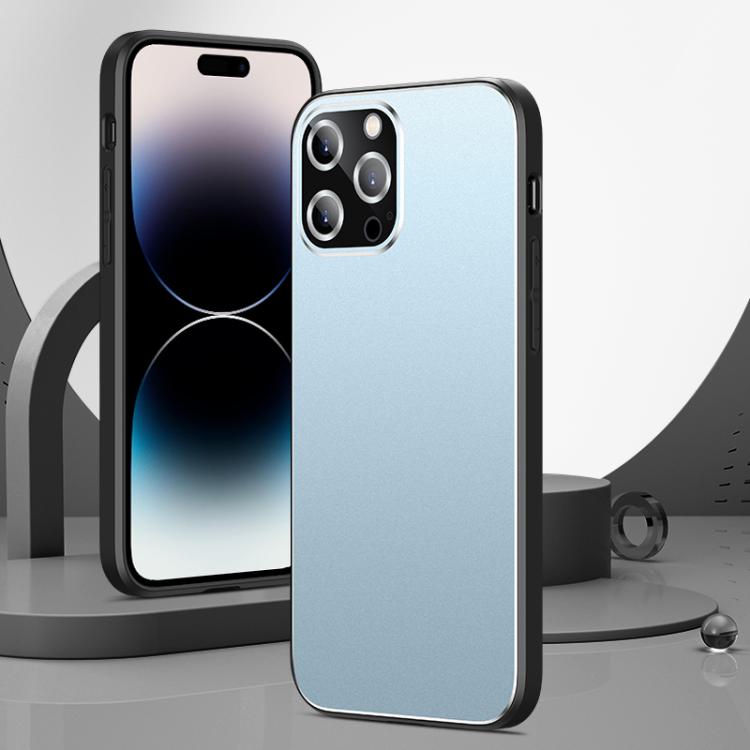 Custodia per telefono Golden Shield in metallo satinato con lente effetto pellicola., For iPhone 14 Pro Max, For iPhone 13 Pro Max, For iPhone 13 Pro, For iPhone 13