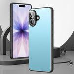 Custodia per telefono Golden Shield in metallo satinato con lente effetto pellicola., For iPhone 17 Pro Max, For iPhone 17 Pro, For iPhone 17, For iPhone Air