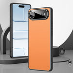 Custodia per telefono Golden Shield in metallo satinato con lente effetto pellicola., For iPhone 17 Pro Max, For iPhone 17 Pro, For iPhone 17, For iPhone Air