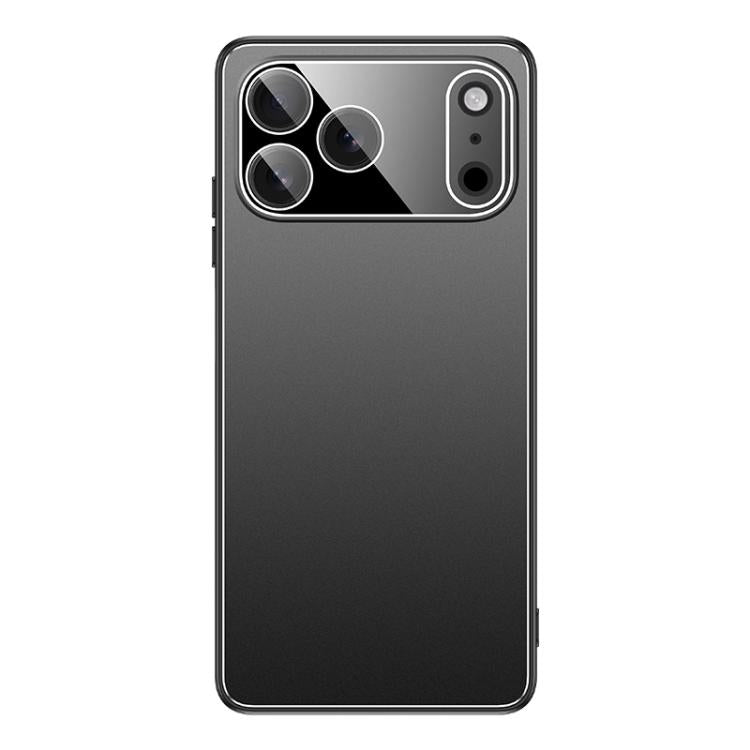 Custodia per telefono Golden Shield in metallo satinato con lente effetto pellicola., For iPhone 17 Pro Max, For iPhone 17 Pro, For iPhone 17, For iPhone Air