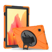 Custodia tablet in silicone con supporto rotante e cinturino