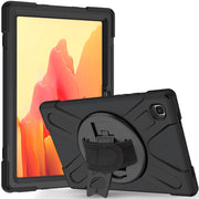 Custodia tablet in silicone con supporto rotante e cinturino