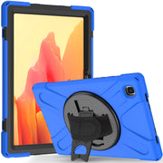 Custodia tablet in silicone con supporto rotante e cinturino