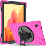 Custodia tablet in silicone con supporto rotante e cinturino
