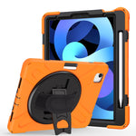 Custodia tablet in silicone con supporto rotante e cinturino