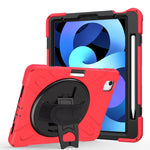 Custodia tablet in silicone con supporto rotante e cinturino