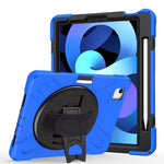 Custodia tablet in silicone con supporto rotante e cinturino