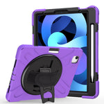 Custodia tablet in silicone con supporto rotante e cinturino