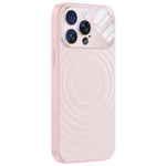 Custodia per telefono in silicone liquido con texture a onde per finestre di grandi dimensioni, For iPhone 15 Pro Max, For iPhone 15 Pro, For iPhone 15