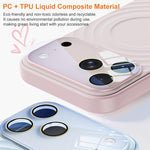 Custodia per telefono in silicone liquido con texture a onde per finestre di grandi dimensioni, For iPhone 15 Pro Max, For iPhone 15 Pro, For iPhone 15
