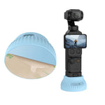Per DJI Osmo Pocket 4 / 3 Sunnylife Base di supporto in silicone Base per console centrale auto Stabilizzatore da tavolo Supporto, Car Base, Tabletop Base