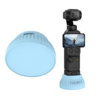 Per DJI Osmo Pocket 4 / 3 Sunnylife Base di supporto in silicone Base per console centrale auto Stabilizzatore da tavolo Supporto, Car Base, Tabletop Base