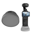 Per DJI Osmo Pocket 4 / 3 Sunnylife Base di supporto in silicone Base per console centrale auto Stabilizzatore da tavolo Supporto, Car Base, Tabletop Base