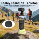 Per DJI Osmo Pocket 4 / 3 Sunnylife Base di supporto in silicone Base per console centrale auto Stabilizzatore da tavolo Supporto, Car Base, Tabletop Base