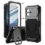 Custodia per telefono impermeabile IP65 con struttura in metallo rinforzato., For iPhone 17 Pro Max, For iPhone 17 Pro, For iPhone 17, For iPhone Air