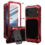 Custodia per telefono impermeabile IP65 con struttura in metallo rinforzato., For iPhone 17 Pro Max, For iPhone 17 Pro, For iPhone 17, For iPhone Air