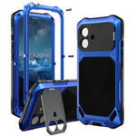 Custodia per telefono impermeabile IP65 con struttura in metallo rinforzato., For iPhone 17 Pro Max, For iPhone 17 Pro, For iPhone 17, For iPhone Air