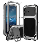Custodia per telefono impermeabile IP65 con struttura in metallo rinforzato., For iPhone 17 Pro Max, For iPhone 17 Pro, For iPhone 17, For iPhone Air