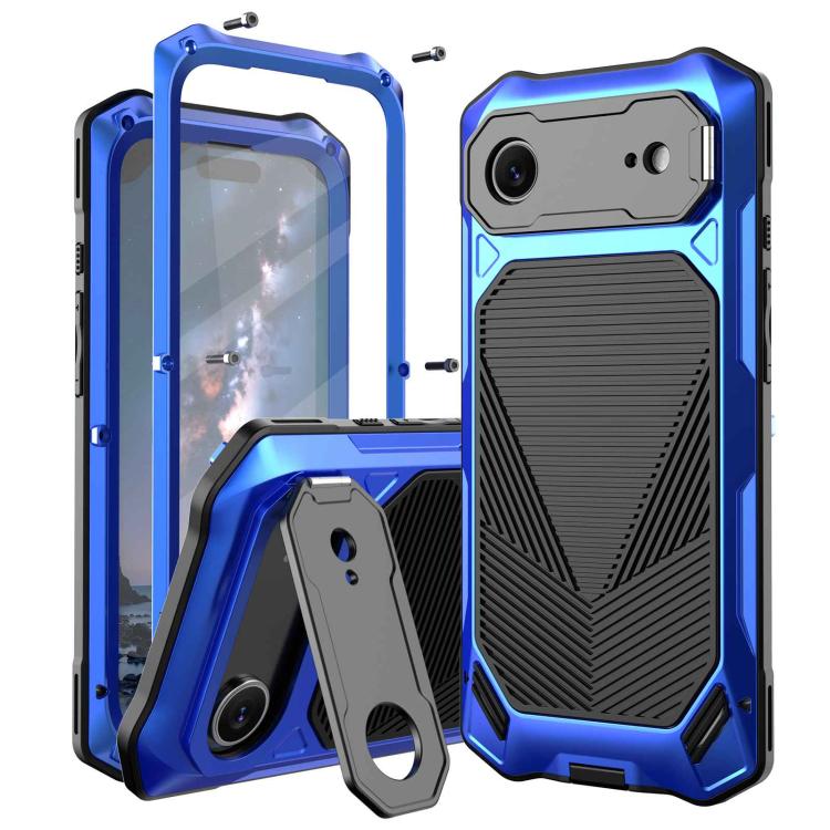 Custodia per telefono impermeabile IP65 con struttura in metallo rinforzato., For iPhone 17 Pro Max, For iPhone 17 Pro, For iPhone 17, For iPhone Air