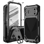 Custodia per telefono impermeabile IP65 con struttura in metallo rinforzato., For iPhone 17 Pro Max, For iPhone 17 Pro, For iPhone 17, For iPhone Air