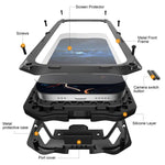 Custodia per telefono impermeabile IP65 con struttura in metallo rinforzato., For iPhone 17 Pro Max, For iPhone 17 Pro, For iPhone 17, For iPhone Air