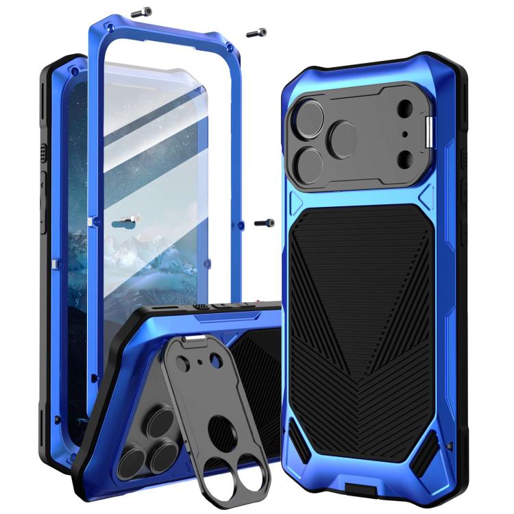 Custodia per telefono impermeabile IP65 con struttura in metallo rinforzato., For iPhone 17 Pro Max, For iPhone 17 Pro, For iPhone 17, For iPhone Air