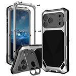 Custodia per telefono impermeabile IP65 con struttura in metallo rinforzato., For iPhone 17 Pro Max, For iPhone 17 Pro, For iPhone 17, For iPhone Air