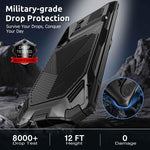 Custodia per telefono impermeabile IP65 con struttura in metallo rinforzato., For Samsung Galaxy S26 Ultra 5G