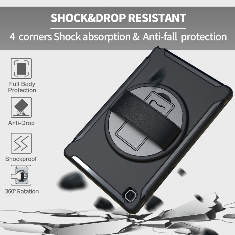 Custodia tablet TPU con rotazione 360° e cinturino