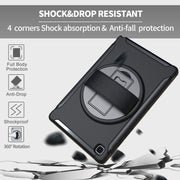 Custodia tablet TPU con rotazione 360° e cinturino