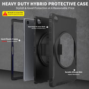 Custodia tablet TPU con rotazione 360° e cinturino