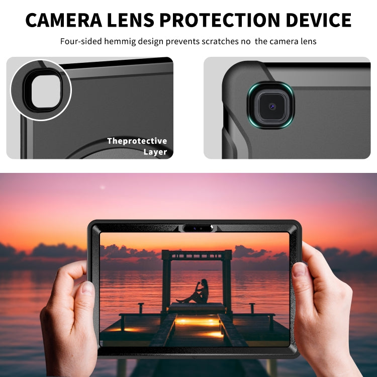 Custodia tablet TPU con rotazione 360° e cinturino