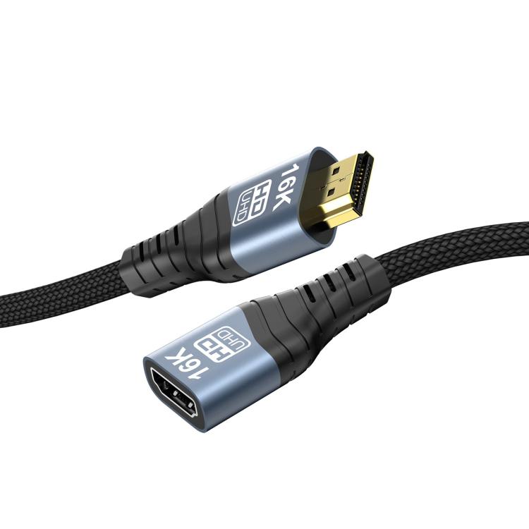 Cavo adattatore WG236 da HDMI 2.2 maschio a HDMI 2.2 femmina 16K 60Hz HD, 0.5m, 1m, 1.5m, 2m