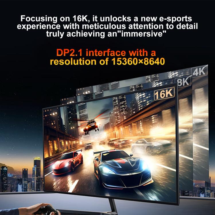 Cavo adattatore WG238 da USB/Type-C a DisplayPort 16K 60Hz HD, WG238