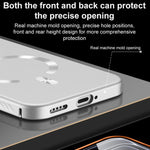 Custodia per telefono satinata con supporto magnetico invisibile a forma di U in tinta unita effetto cristallo di ghiaccio., For iPhone 17 Pro Max, For iPhone 17 Pro