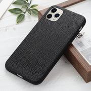 Custodia pieghevole in vera pelle per iPhone