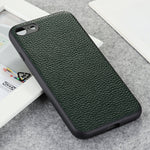 Custodia pieghevole in vera pelle per iPhone compatibili