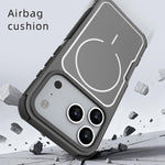 Pannello posteriore rimovibile, telaio in lega di alluminio, custodia magnetica antiurto per telefono., For iPhone 18 Pro/17 Pro, For iPhone 17 Pro Max