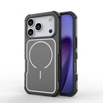 Pannello posteriore rimovibile, telaio in lega di alluminio, custodia magnetica antiurto per telefono., For iPhone 18 Pro/17 Pro, For iPhone 17 Pro Max