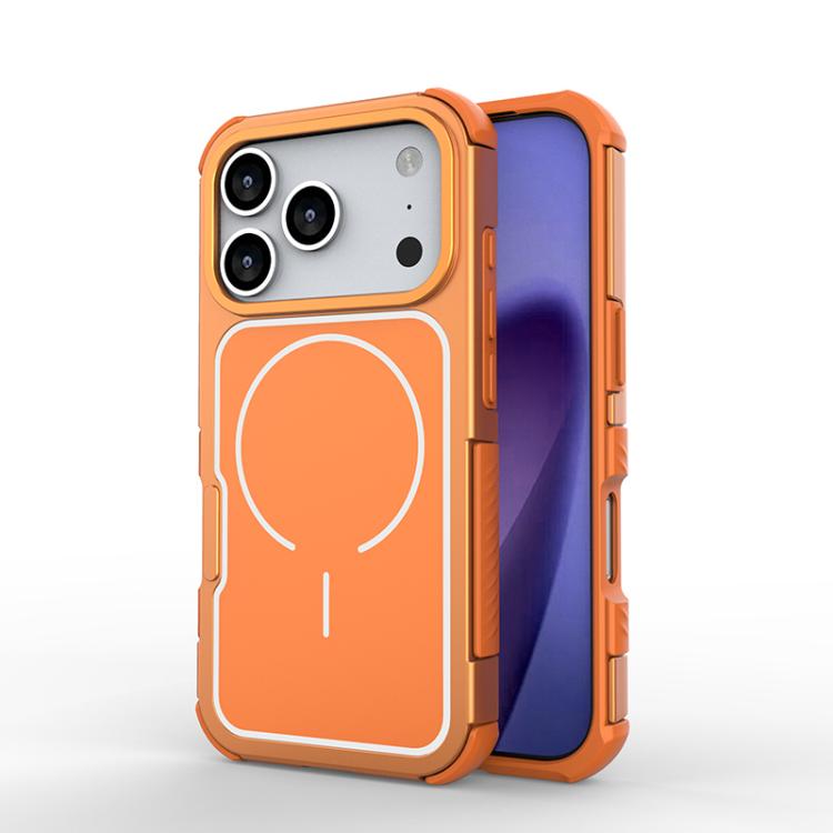 Pannello posteriore rimovibile, telaio in lega di alluminio, custodia magnetica antiurto per telefono., For iPhone 18 Pro/17 Pro, For iPhone 17 Pro Max