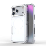 Pannello posteriore rimovibile, telaio in lega di alluminio, custodia magnetica antiurto per telefono., For iPhone 18 Pro/17 Pro, For iPhone 17 Pro Max