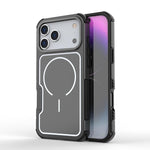 Pannello posteriore rimovibile, telaio in lega di alluminio, custodia magnetica antiurto per telefono., For iPhone 18 Pro/17 Pro, For iPhone 17 Pro Max