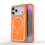 Pannello posteriore rimovibile, telaio in lega di alluminio, custodia magnetica antiurto per telefono., For iPhone 18 Pro/17 Pro, For iPhone 17 Pro Max