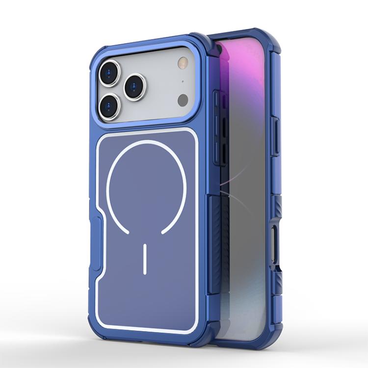 Pannello posteriore rimovibile, telaio in lega di alluminio, custodia magnetica antiurto per telefono., For iPhone 18 Pro/17 Pro, For iPhone 17 Pro Max