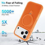 Custodia per telefono con supporto magnetico girevole e sensazione di pelle di gelato, For iPhone 15 Pro Max, For iPhone 15 Pro, For iPhone 15