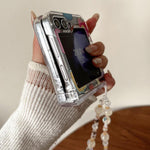 Custodia per telefono antiurto con motivo a mela dipinta., For Samsung Galaxy Z Flip7 5G, For Samsung Galaxy Z Flip6/5