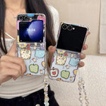 Custodia per telefono antiurto con motivo a mela dipinta., For Samsung Galaxy Z Flip7 5G, For Samsung Galaxy Z Flip6/5