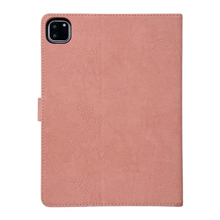 Custodia per tablet smart in ecopelle con motivo gazza in rilievo, For iPad Air 13 2026 / 2025 / 2024, For iPad Air 11 2026 / 2025 / 2024, For iPad Pro 13 2025 / 2024, For iPad Pro 11 2025 / 2024