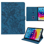 Custodia per tablet smart in ecopelle con motivo gazza in rilievo, For iPad Air 13 2026 / 2025 / 2024, For iPad Air 11 2026 / 2025 / 2024, For iPad Pro 13 2025 / 2024, For iPad Pro 11 2025 / 2024